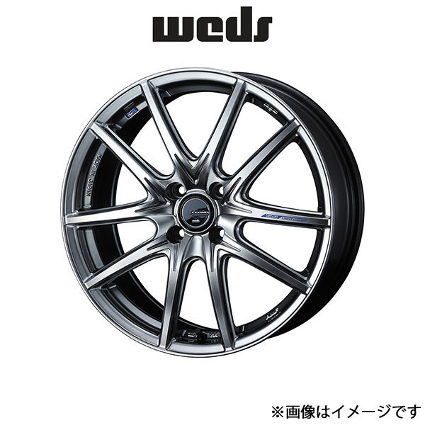 ウェッズ レオニス ナヴィア01 next アルミホイール 4本 デミオ DE系 16インチ ハイパーシルバー 0039685 WEDS LEONIS NAVIA 01 next_画像1