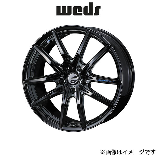 ウェッズ レオニス ナヴィア01 next アルミホイール 4本 GRヤリス 10系 18インチ プレミアムブラック 0039702 WEDS LEONIS NAVIA 01 next_画像1