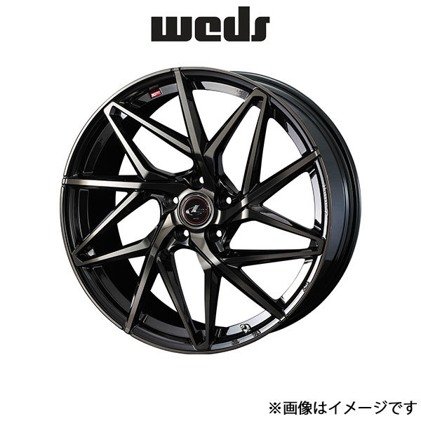 ウェッズ レオニス IT アルミホイール 1本 S300h/IS250 30系 16インチ パールブラックミラーカット/チタントップ 0040580 WEDS LEONIS IT_画像1