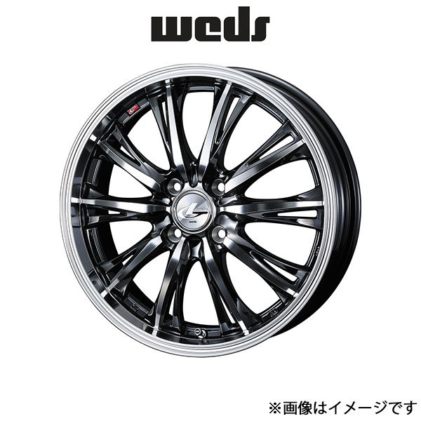 ウェッズ レオニス RT アルミホイール 4本 ソリオ MA15S 16インチ ブラックメタルコート/ミラーカット 0041163 WEDS LEONIS RT