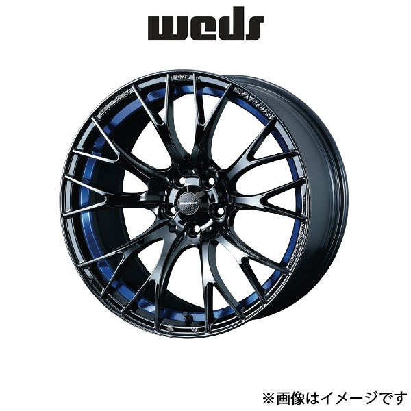 ウェッズ ウェッズスポーツ SA-20R アルミホイール 1本 SC 40系 18インチ ブルーライトクロームII 0072742 WEDS WedsSport SA-20R_画像1