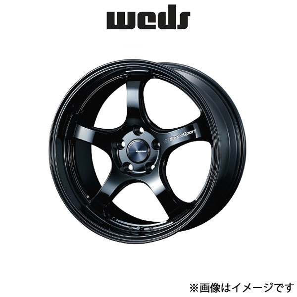 ウェッズ ウェッズスポーツ RN-05M アルミホイール 1本 ハリアー 60系 19インチ グロスブラック 0072918 WEDS WedsSport RN-05M_画像1