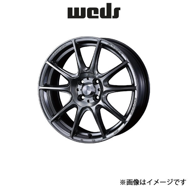 ウェッズ ウェッズスポーツ SA-25R アルミホイール 1本 フィット GK3/GK4/GK5/GK6/GP5/GP6 17インチ プラチナシルバー 0073705 WEDS_画像1