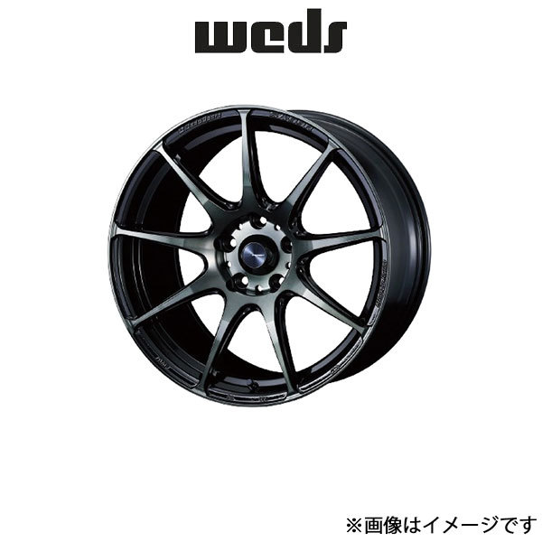 ウェッズ ウェッズスポーツ SA-99R アルミホイール 1本 セレナ C25 18インチ ウォースブラッククリアー 0073909 WEDS WedsSport SA-99R_画像1