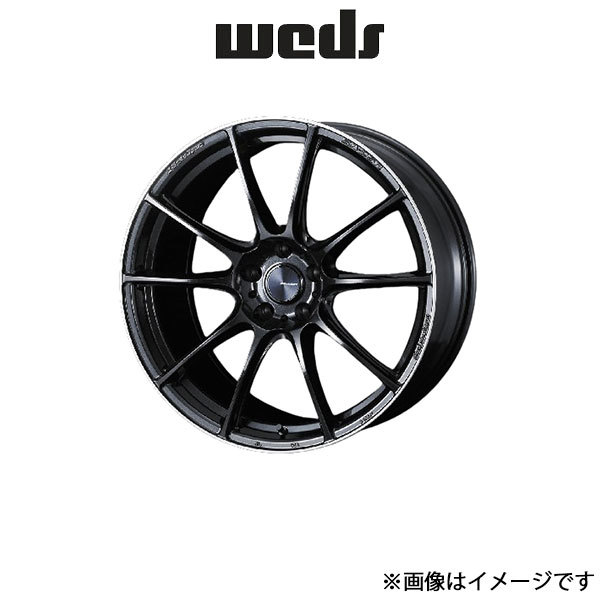 ウェッズ ウェッズスポーツ SA-25R アルミホイール 4本 IS 20系 19インチ メタルブラックF 0073814 WEDS WedsSport SA-25R_画像1