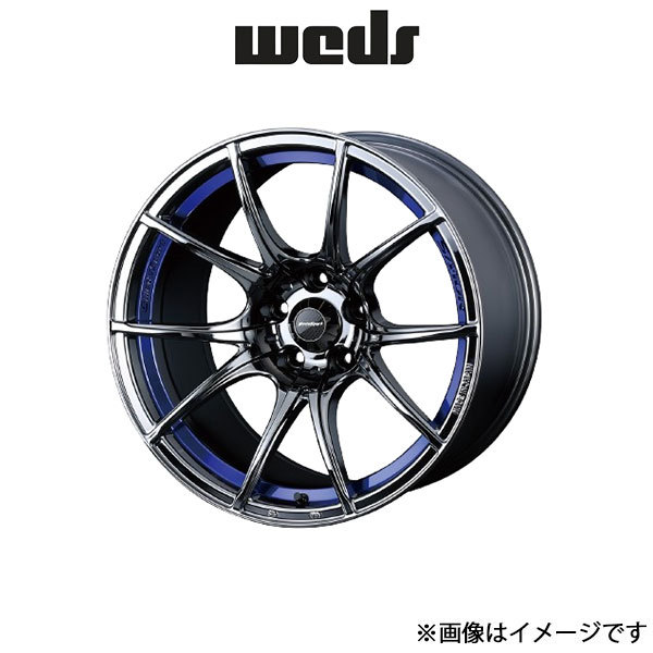 ウェッズ ウェッズスポーツ SA-10R アルミホイール 4本 SX4 Sクロス YA22S/YB22S 18インチ ブルーライトクローム 0072629 WEDS WedsSport_画像1