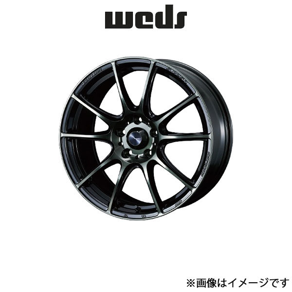 ウェッズ ウェッズスポーツ SA-25R アルミホイール 1本 クラウン 210系 16インチ ウォースブラッククリアー 0073697 WEDS WedsSport SA-25R_画像1