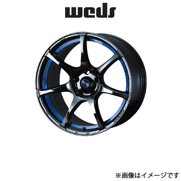 ウェッズ ウェッズスポーツ SA-75R アルミホイール 4本 スカイライン V35セダン 18インチ ブルーライトクロームII 0074046 WEDS WedsSport_画像1