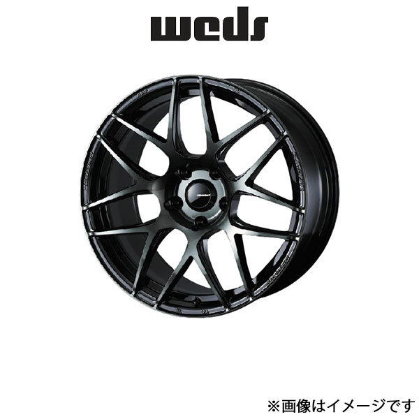 ウェッズ ウェッズスポーツ SA-27R アルミホイール 1本 マークX 120系 18インチ ウォースブラッククリアー 0074174 WEDS WedsSport SA-27R_画像1