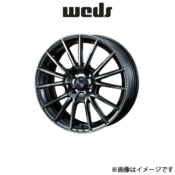 ウェッズ ウェッズスポーツ SA-35R アルミホイール 1本 ノート E13 15インチ ウォースブラッククリアー 0073576 WEDS WedsSport SA-35R_画像1