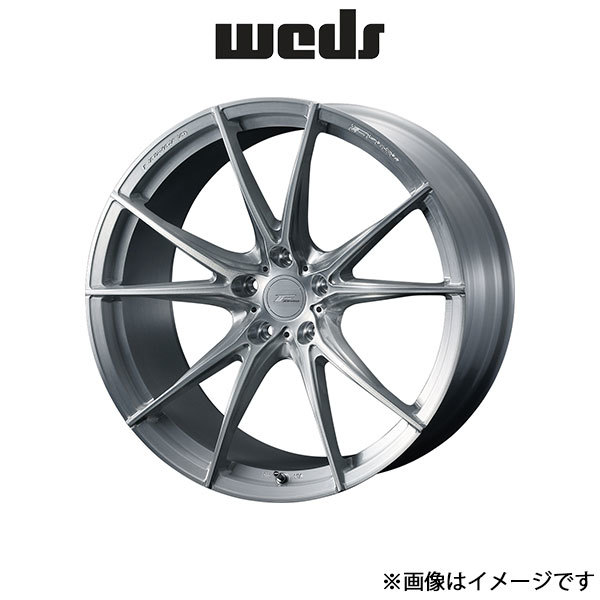 ウェッズ Fゼロ FZ-2 アルミホイール 4本 スカイライン V36クーペ 18インチ ブラッシュド 0039004 WEDS F ZERO FZ-2_画像1