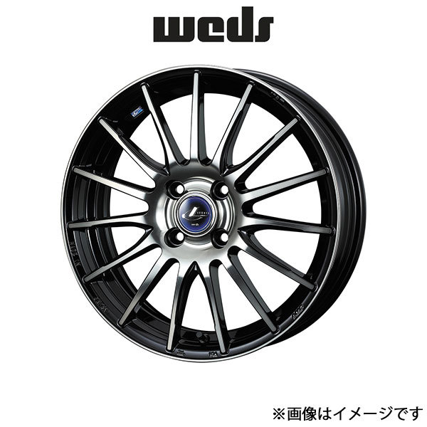 ウェッズ レオニス ナヴィア05 アルミホイール 1本 ジャスティ M900系 16インチ ブラックミラーカット 0036257 WEDS LEONIS NAVIA 05_画像1