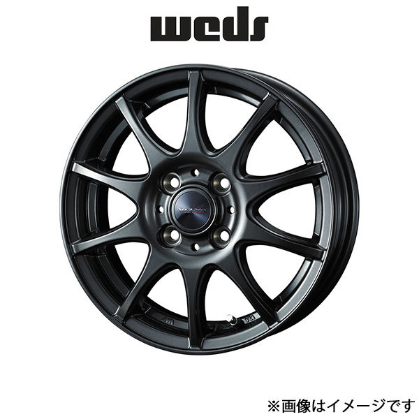 ウェッズ ヴェルヴァ チャージ アルミホイール 4本 スクラムバン DG17V 12インチ ディープメタル 0040158 WEDS VELVA CHARGE_画像1