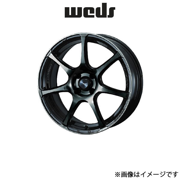 ウェッズ ウェッズスポーツ SA-75R アルミホイール 4本 フィットシャトル GG7/GG8/GP2 15インチ ウォースブラック 0073972 WEDS WedsSport_画像1