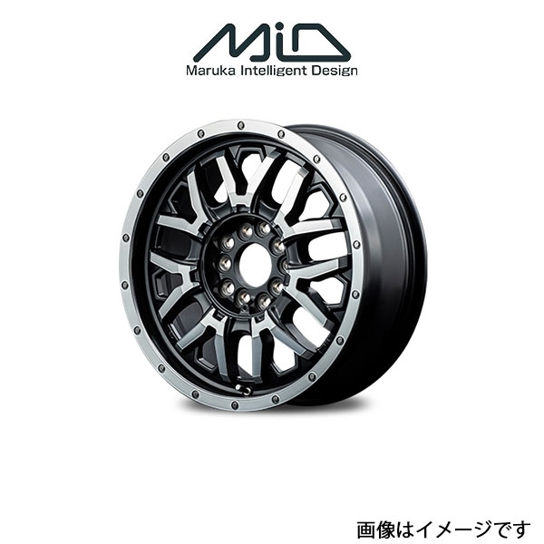 MID ナイトロパワー M27グレネード アルミホイール 1本 メビウス 40系(17×7J 10-114.3/127 INSET40)NITRO POWER M27 GRENADE