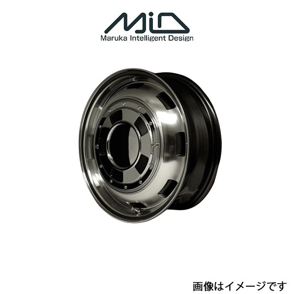 MID ガルシア シスコ アルミホイール 1本 ハイラックスサーフ 210系(17×8J 6-139.7 INSET20 メタリックグレーポリッシュ)GARCIA CISCO_画像1