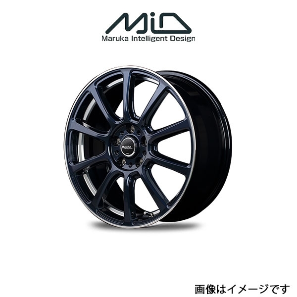 MID ラピッドパフォーマンス ZX10 アルミホイール 1本 RAV4 50系(17×7J 5-114.3 INSET38 ADブルー)RAPID PERFORMANCE