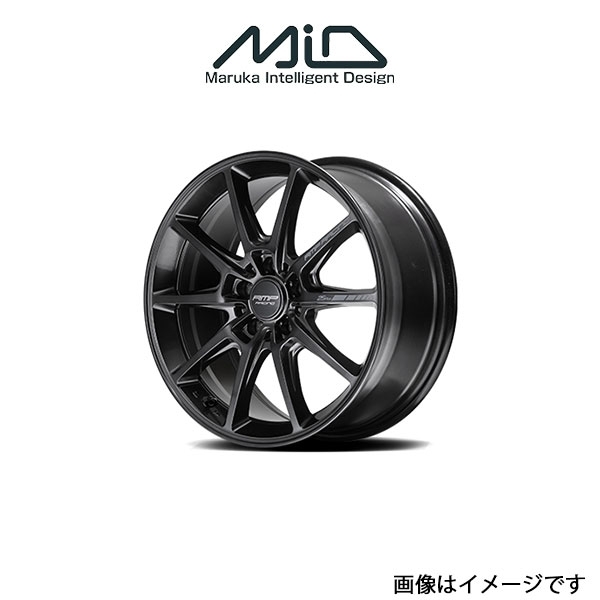 MID RMPレーシング R25PLUS アルミホイール 1本 ハリアー 80系(18×8J 5-114.3 INSET45 ディープチタンシルバー)RMP RACING R25PLUS_画像1