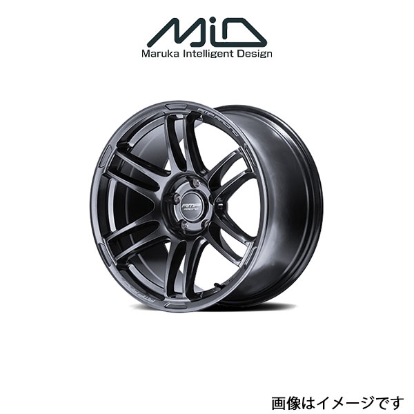 MID RMPレーシング R26 アルミホイール 1本 MPV LY3P(17×7J 5-114.3 INSET48 ディープチタンシルバー)RMP RACING R26_画像1