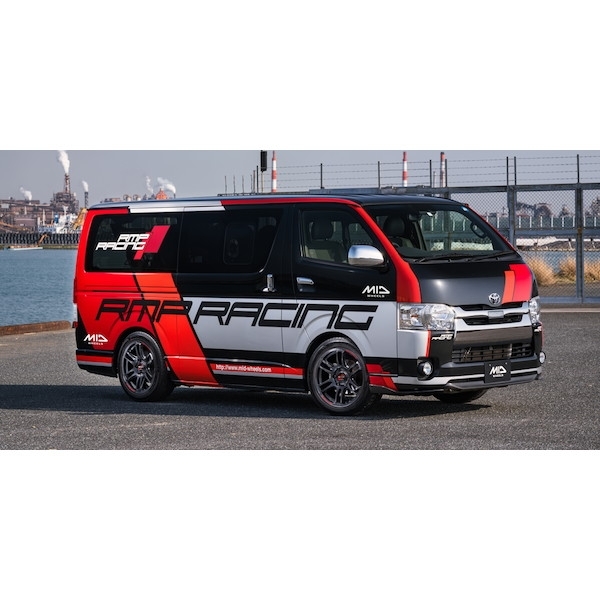 MID RMPレーシング R26 アルミホイール 1本 MPV LY3P(17×7J 5-114.3 INSET48 ディープチタンシルバー)RMP RACING R26_画像8