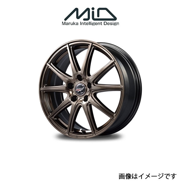 MID ファイナルスピード GRボルト アルミホイール 1本 インプレッサ GD2/GD3(15×6J 5-100 INSET45 ハイメタブロンズ)FINALSPEED GR VOLT_画像1