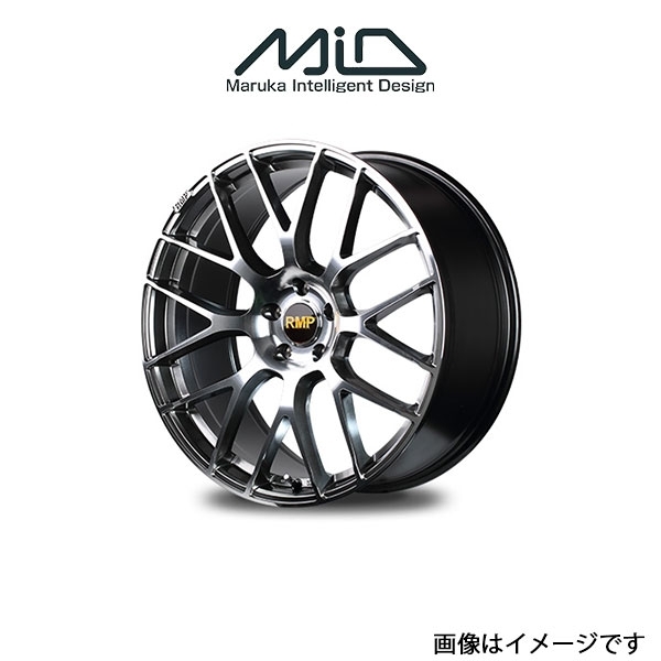 MID RMP 028F アルミホイール 1本 RX 20系(20×8.5J 5-114.3 INSET38 ハイパーメタルコート/ミラーカット)_画像1