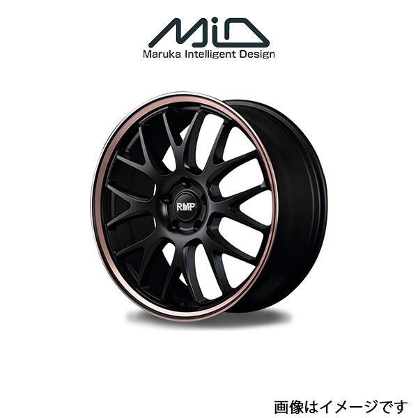 MID RMP 820F アルミホイール 4本 アルファード/ヴェルファイア 30系(18×7J 5-114.3 INSET48 ピンクゴールドクリア)