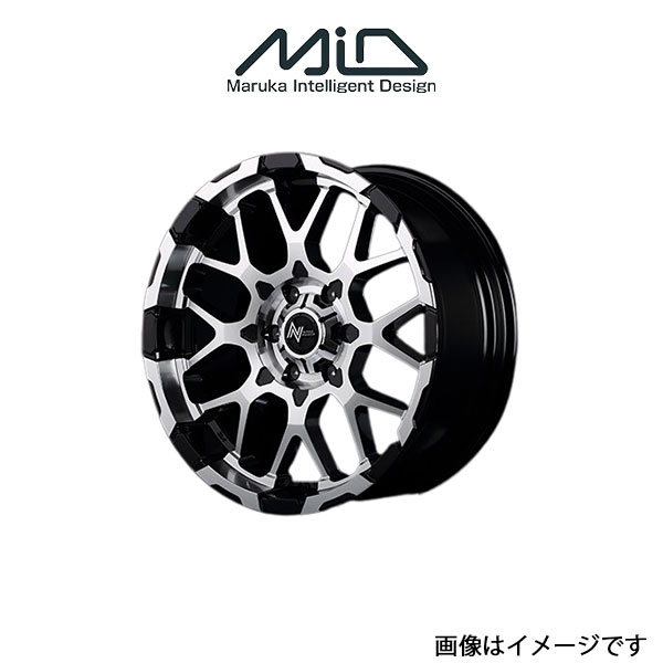 MID ナイトロパワー M28バレット アルミホイール 4本 ハイエース/レジアスエース 200系(16×6.5J 6-139.7 INSET38 ブラック)NITRO POWER_画像1