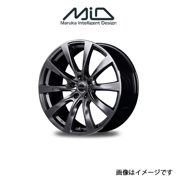 MID レフィナーダ モーション2 アルミホイール 4本 GRヤリス 16系(18×8J 5-114.3 INSET45 ハイパーダークシルバー)LEFINADA MOTION2