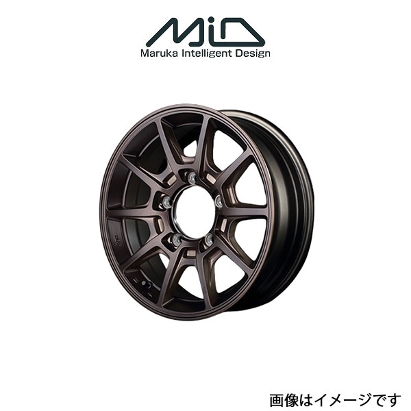 MID RMPレーシング R25PLUS アルミホイール 4本 ジムニー 23系(16×5.5J 5-139.7 INSET-25 クラシカルブロンズ)RMP RACING R25PLUS_画像1