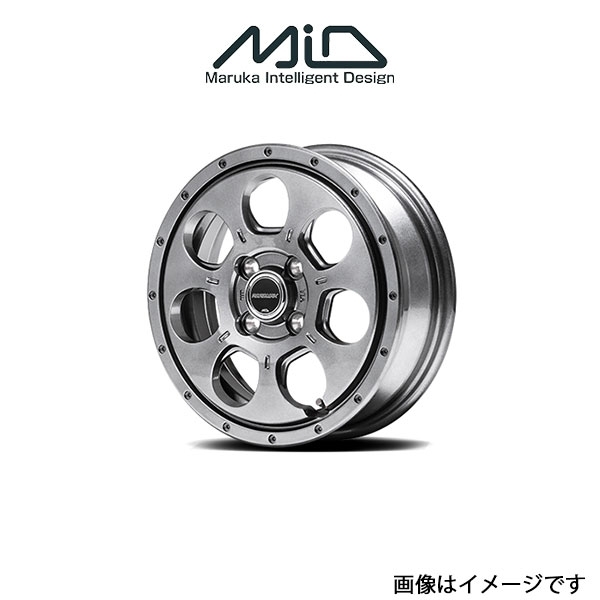 MID ロードマックス マッドエージェント アルミホイール 4本 ヤリスクロス MXPJ15(16×7J 5-114.3 INSET40 メタリックグレー)ROADMAX_画像1