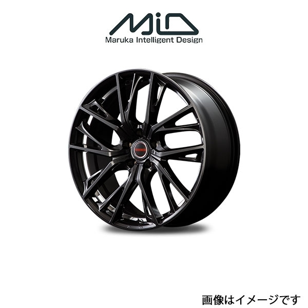 MID ヴァーテックワン グレイブ アルミホイール 4本 アテンザ/アテンザワゴン GH系(18×7J 5-114.3 INSET55 ブラック)VERTEC ONE GLAIVE_画像1