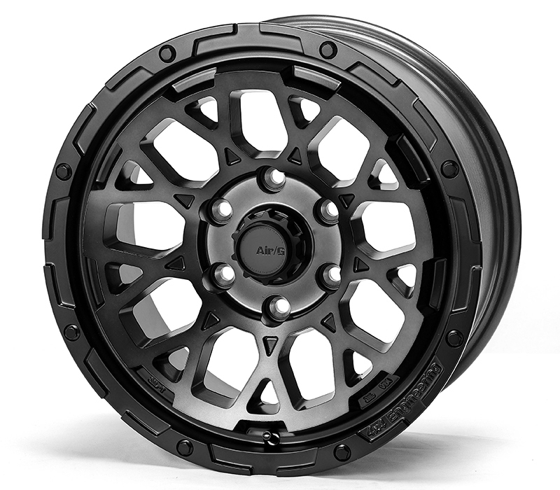 4x4エンジニアリング エアジー ロックス アルミホイール 1本 (17×7J 5-114.3 INSET32)4×4 Engineering Air/G Rocks_画像2