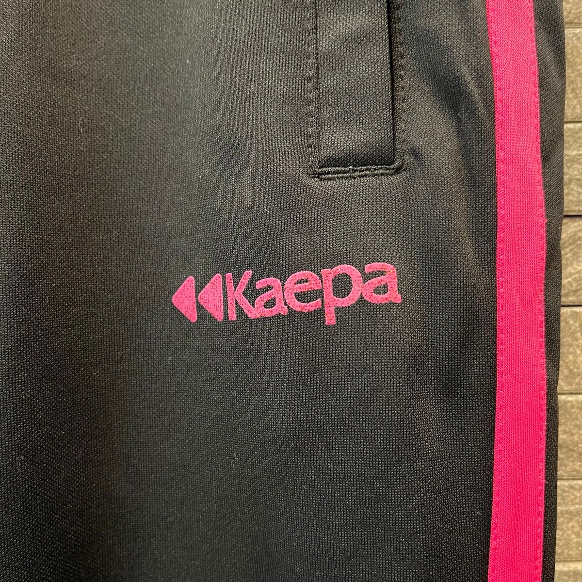 kaepa ケイパ ジャージ スポーツウェア ジャージ下のみ　ジュニア キッズ サイズ120 ネイビー ピンク トレーニングウェア