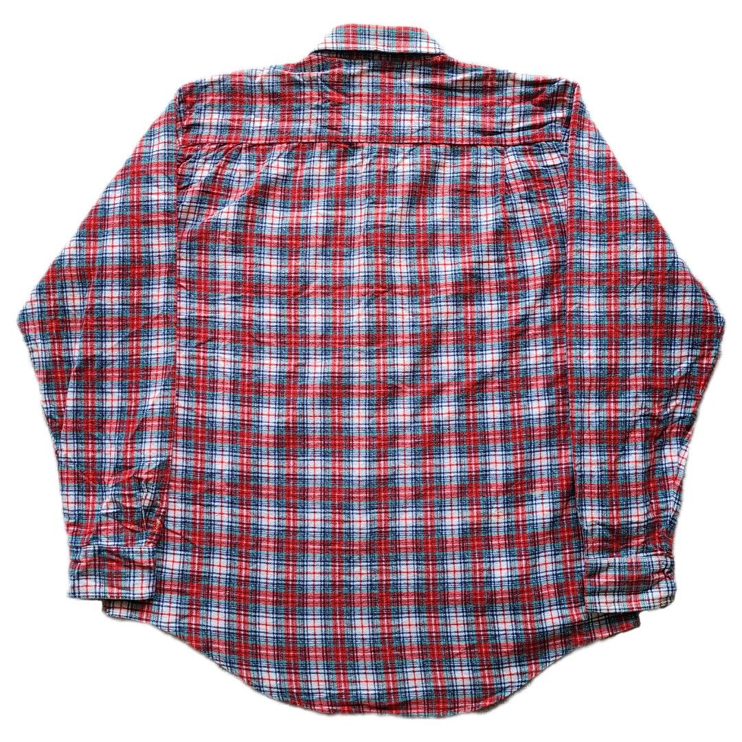 80s vintage Sears シアーズ チェックシャツ ネルシャツ L 80s vintage Sears シアーズ チェックシャツ ネルシャツ L