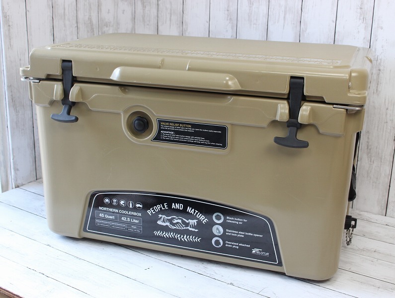 【即決】FIELDOOR フィールドア NORTHERN COOLER BOX ノーザンクーラーボックス 42.5L 45Quart_画像2