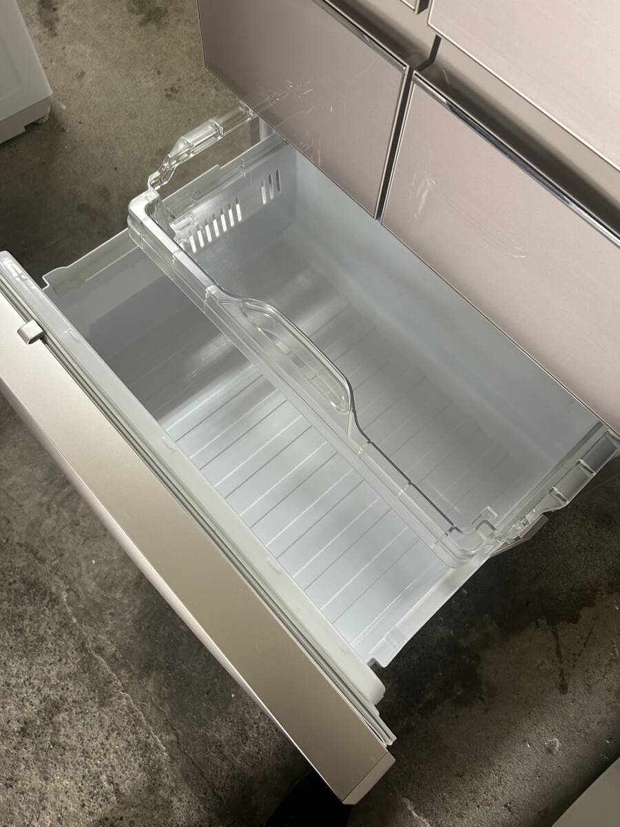 即決】三菱 6ドア冷蔵庫 470L 2018年製 MR-WX47D-F 自動製氷 即決】三菱 6ドア冷蔵庫 470L 2018年製 MR-WX47D-F 自動製氷