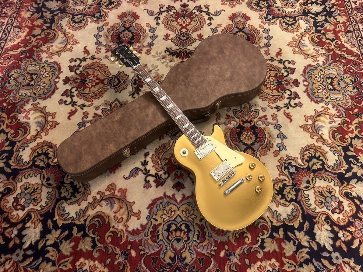 希少個体 1989年製 Gibson LesPaul Standard Gold Top Reissue 1956 PAT.NO.2.740.313 ギブソン レスポール ゴールドトップ 80s ヒスコレ　_画像1