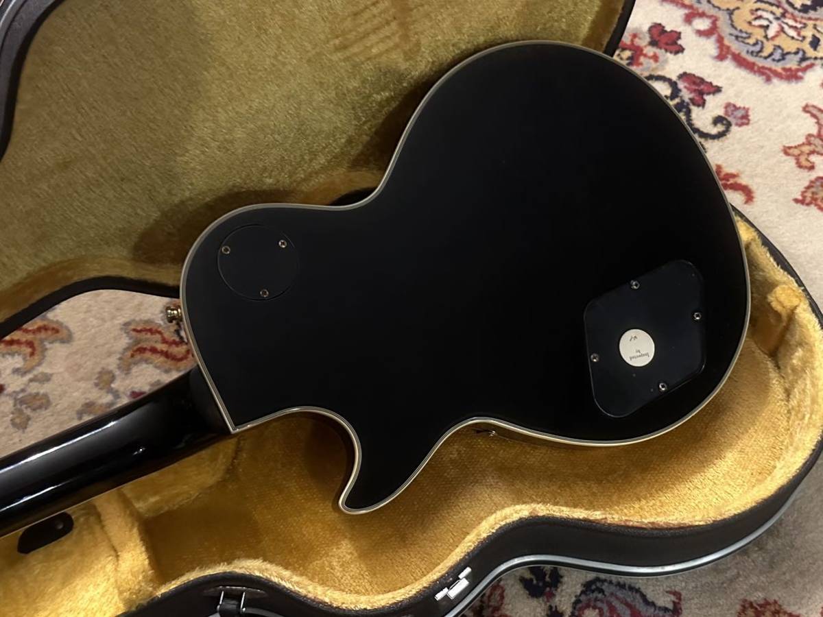 貴重品 1989年製 Greco Les Paul Custom 1968 Model グレコ レスポール カスタム ブラックビューティー Gibson Burny Tokai 5kg _画像4