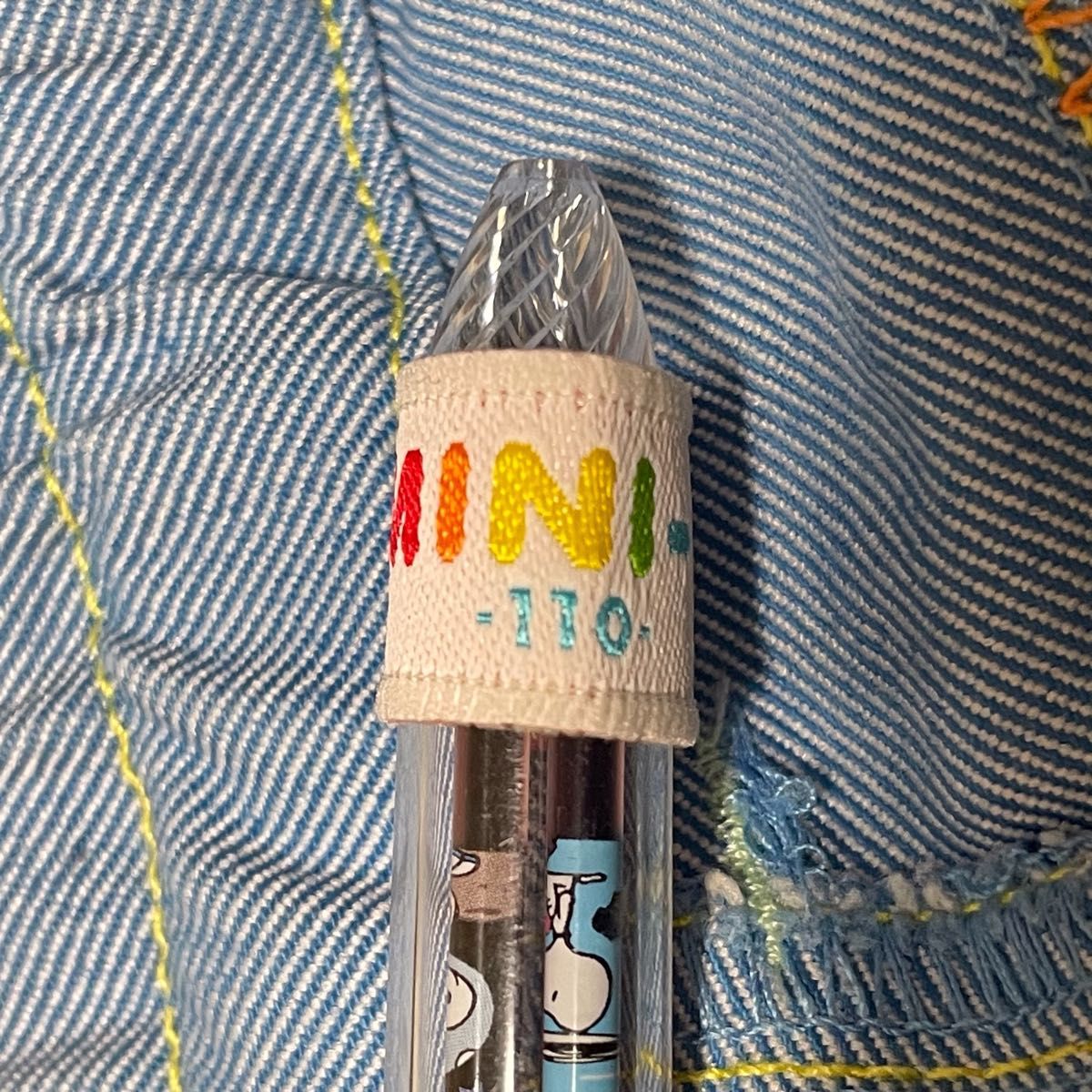 MINI-K ミニケー　ナルミヤインターナショナル　デニム　ハーフパンツ　水色　110