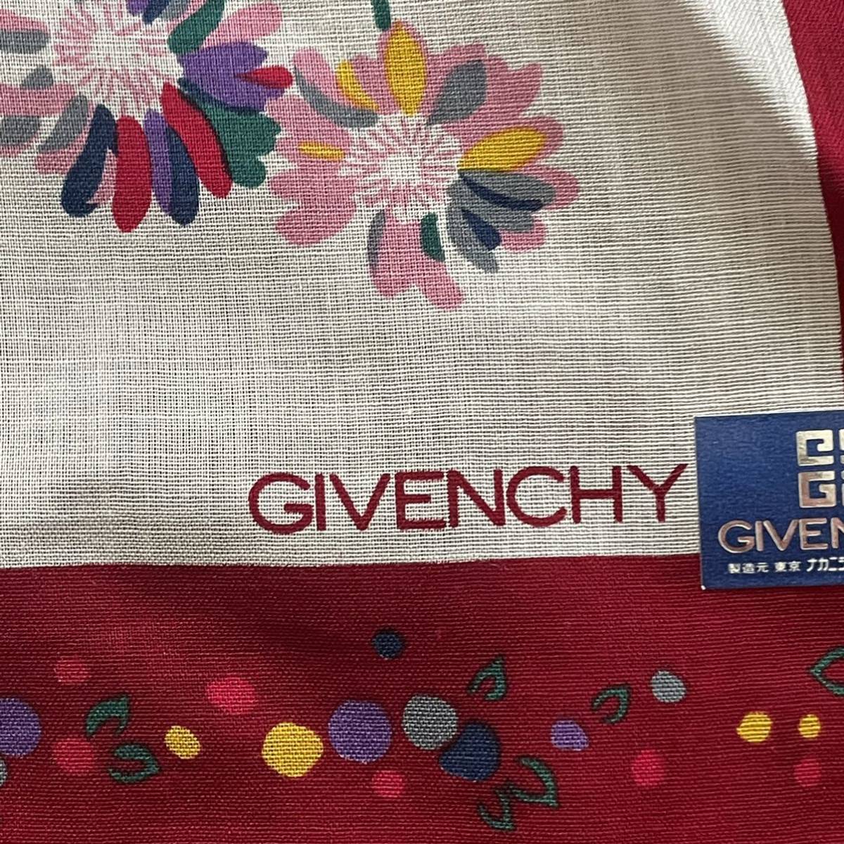 ☆未使用品☆GIVENCHY ジバンシイ☆レディース☆ハンカチ☆③_画像2