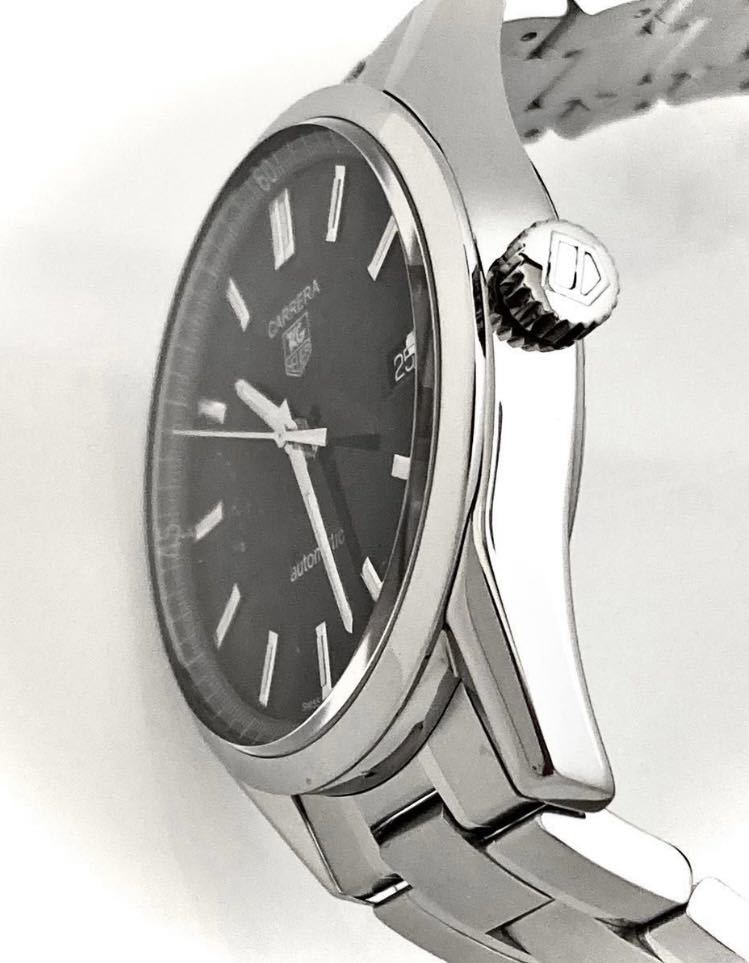 タグホイヤー カレラ キャリバー5 デイト 分解掃除&新品仕上げ済み 腕時計 稼働の画像7