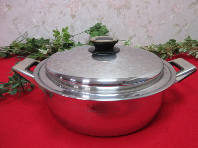 10GY5355 Tupperware タッパーウェア Rainbow Cooker レインボークッカー 両手鍋 タテ30　ヨコ38.5　深さ9.5ｃｍ_画像1