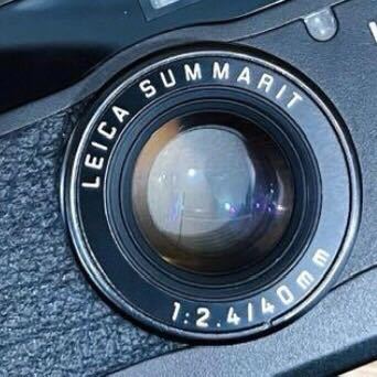 LEICA ライカ minilux ミニルックス SUMMARIT 1:2.4/40mm ブラック コンパクト フィルムカメラの画像7