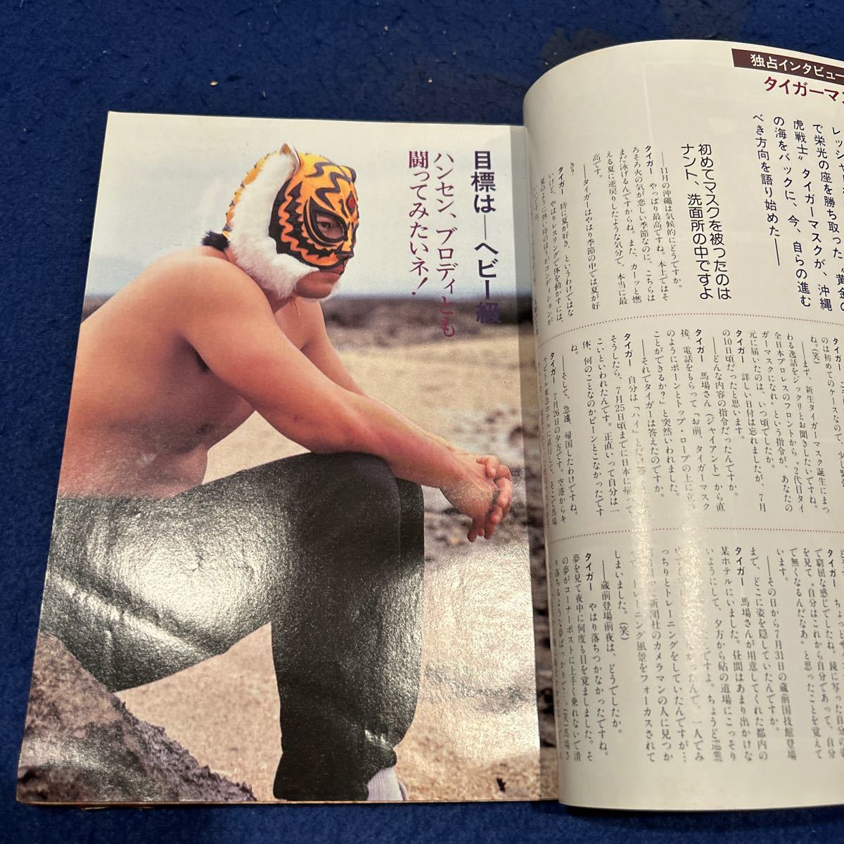 エキサイティングプロレス◆1985年1月号◆ヒューマンスペシャル◆長州力◆タイガーマスク_画像4