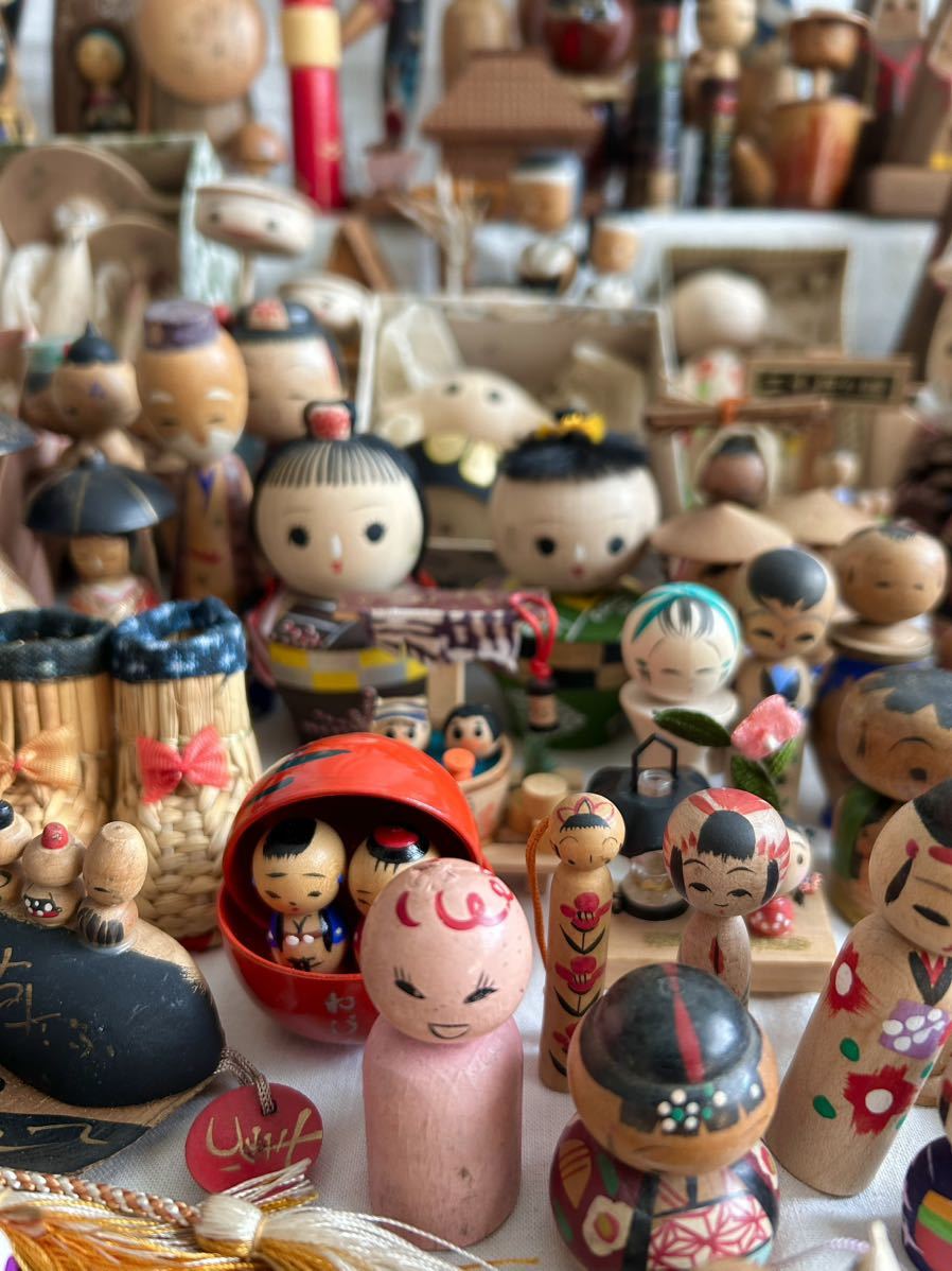 昭和レトロ こけし お土産 ミニこけし 民芸品 郷土玩具 温泉土産 昭和レトロ こけし お土産 ミニこけし 民芸品 郷土玩具 温泉土産