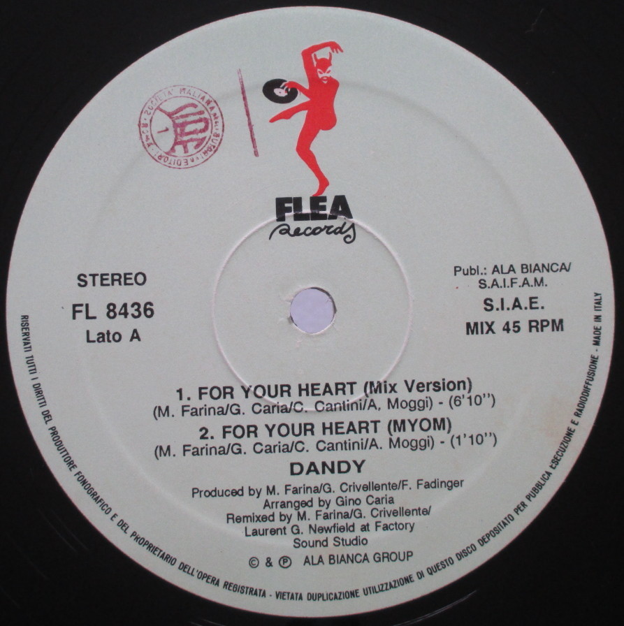 ◇12：ITALY◇ DANDY / FOR YOUR HEARTの画像3