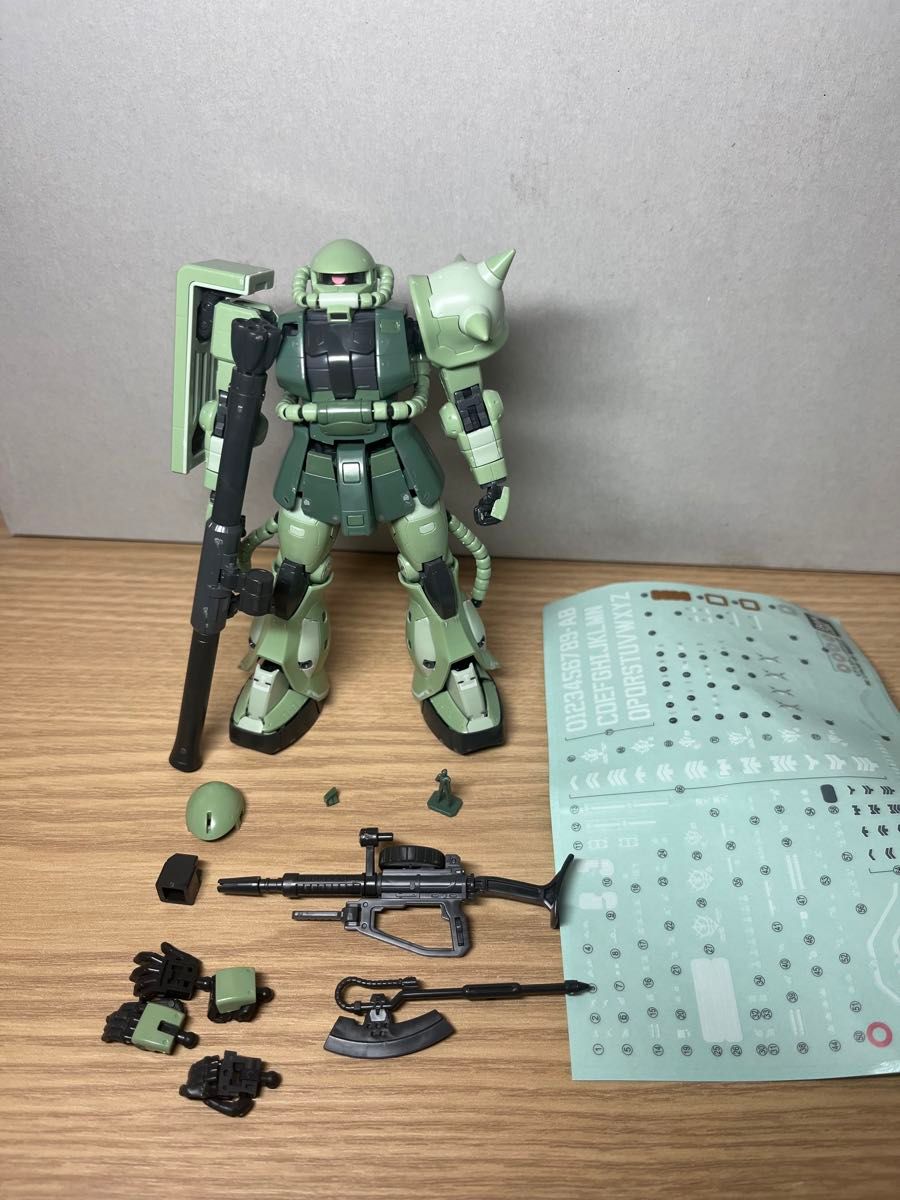 HG バンダイ ザク地上戦セット　RG ザク　2点セット