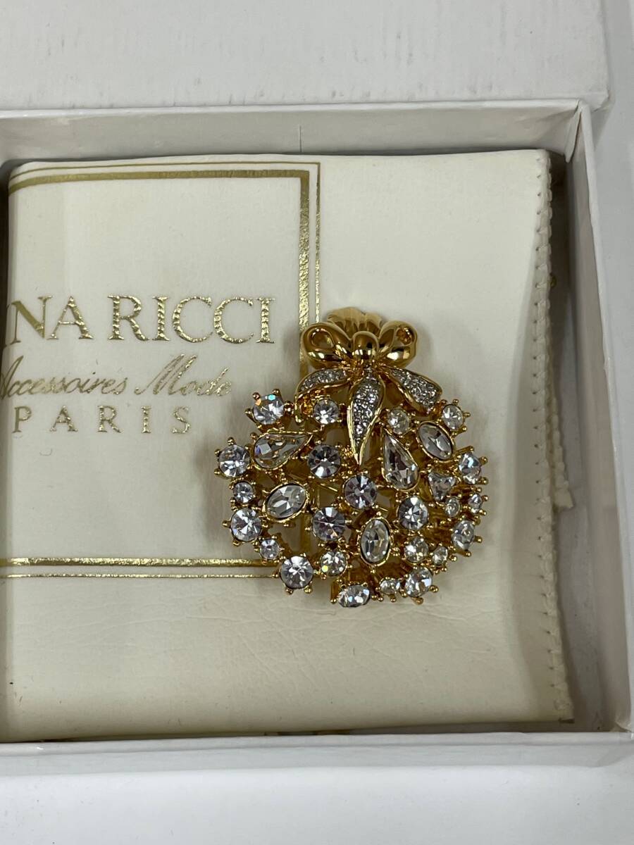 【極美品】 NINA RICCI★ニナリッチ アクセサリー ★２セット（ペンダントネックレス、ブローチ）　_画像3