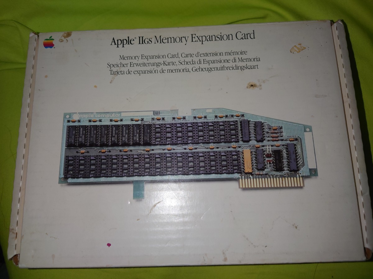 AppleⅡGS Memory Expansion Card 箱付き_画像1